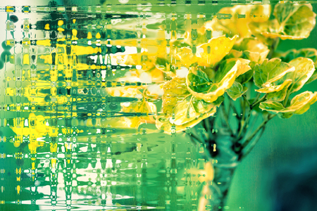 digital painting background foliageの写真素材