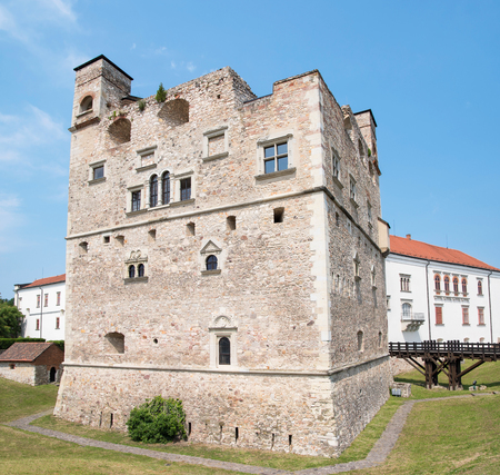 Castle of Sarospatak, Hungaryの写真素材