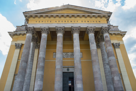 Basilica of Eger, Hungaryの写真素材