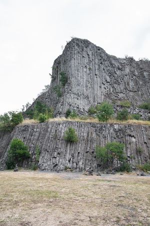 Hegyestu Geological Exhibition Site near Lake Balaton, Hungaryの写真素材