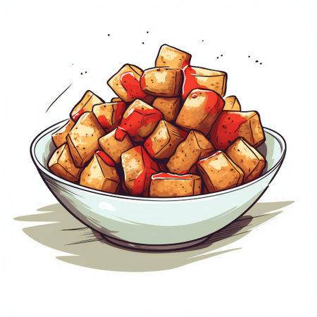 Illustration of Patatas bravasの素材