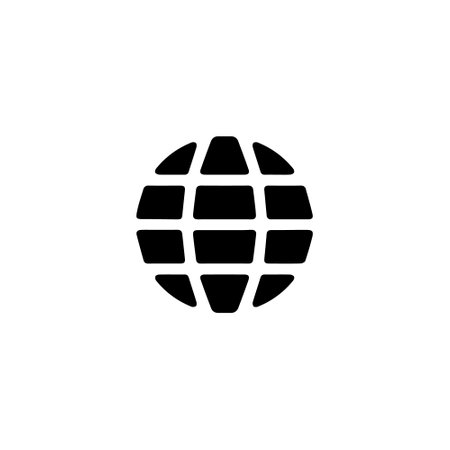 Globe icon vector. Globe icon vector. Globe icon vector.のイラスト素材