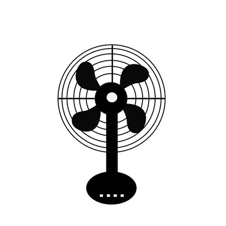 Air conditioner iconのイラスト素材