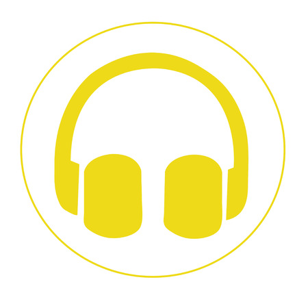 headphones iconsのイラスト素材