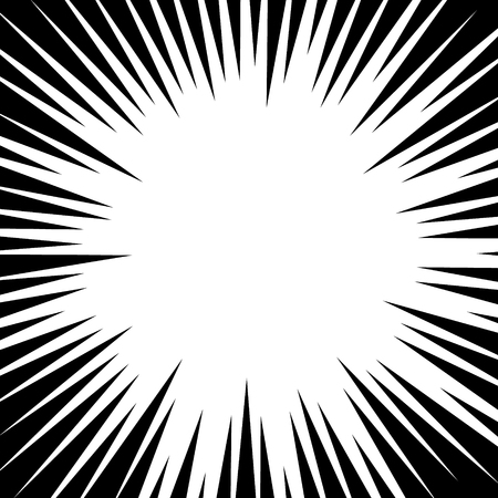 Comic book speed horizontal lines background のイラスト素材