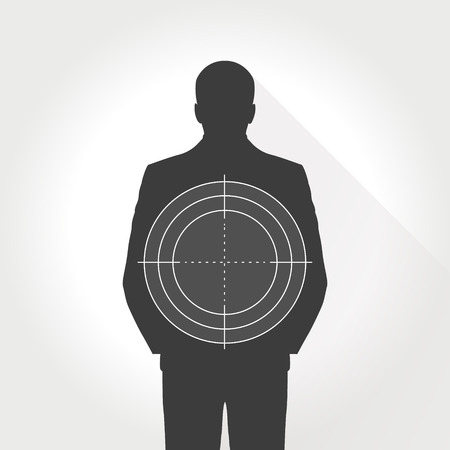 Target for shooting set, man. Dartboard, archery. vector illustration. Target for shooting set, man. Dartboard, archery. vector illustration.