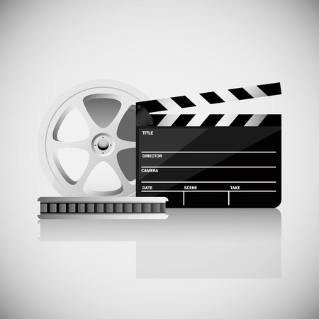 Videotape filming moviesのイラスト素材
