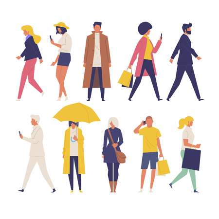 people iconsのイラスト素材