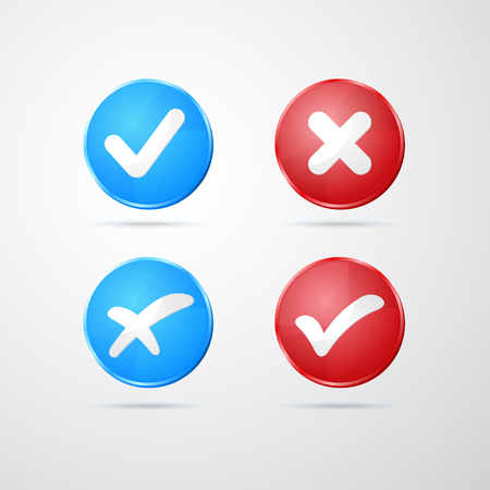 Check Mark Icon Setのイラスト素材