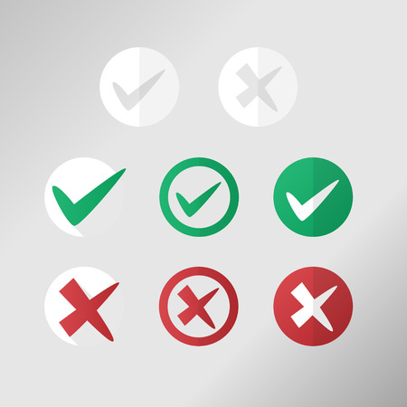 Check Mark Icon Setのイラスト素材