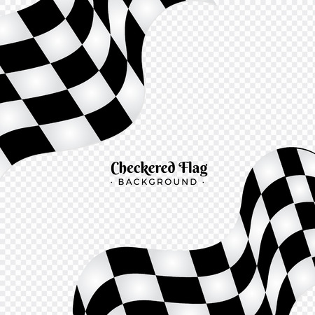 checkered flag background. race flag designのイラスト素材