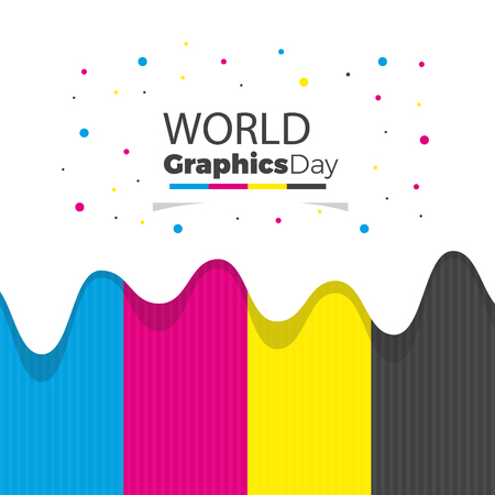 World Graphic Day Vector Design. Flat styleのイラスト素材