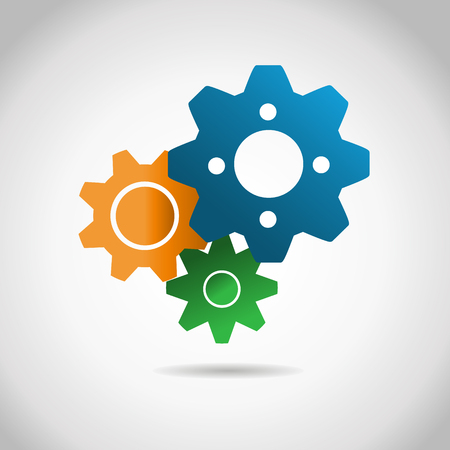 SETTINGS icon vector 10 eps designのイラスト素材