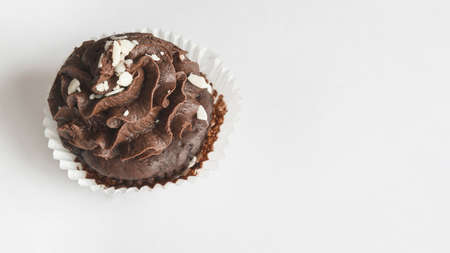 Cupcake for holiday happy birthday or valentine day.の写真素材