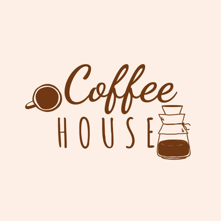 Coffee house cafe  vectorのイラスト素材
