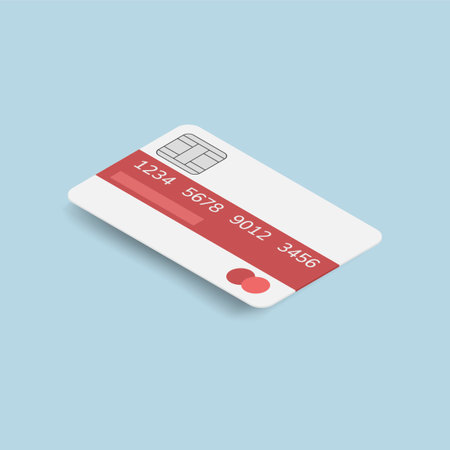 Vector image of credit card iconのイラスト素材