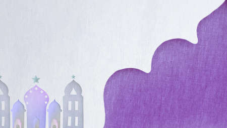 towers white purple background. Resolution and high quality beautiful photo