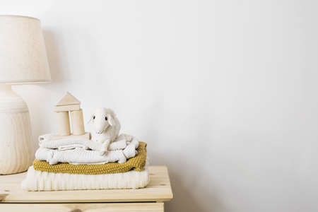 plush sheep pile blankets. Resolution and high quality beautiful photoの写真素材