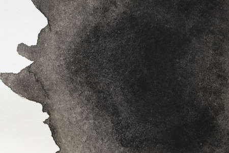 mysterious black hand painted stain white surface. Resolution and high quality beautiful photoの写真素材