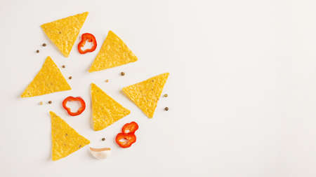 nacho chips. Resolution and high quality beautiful photoの写真素材