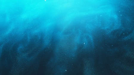 lovely blue paint water. Resolution and high quality beautiful photoの写真素材