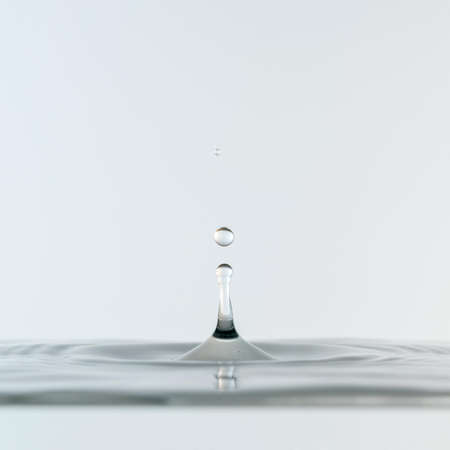 front view clear liquid drops. Resolution and high quality beautiful photo