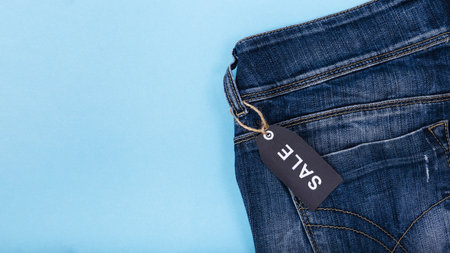 jeans with black friday tag attached. Resolution and high quality beautiful photo