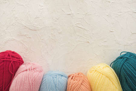 collection soft yarn. Resolution and high quality beautiful photoの写真素材