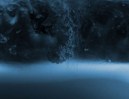 abstract heavy blue haze liquid. Resolution and high quality beautiful photo