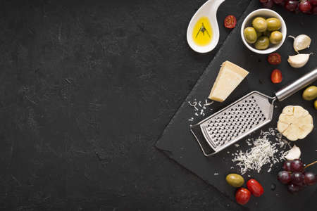 cheese assortment with copy space. Resolution and high quality beautiful photoの写真素材