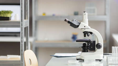 microscope biotechnology laboratory. High quality beautiful photo concept
