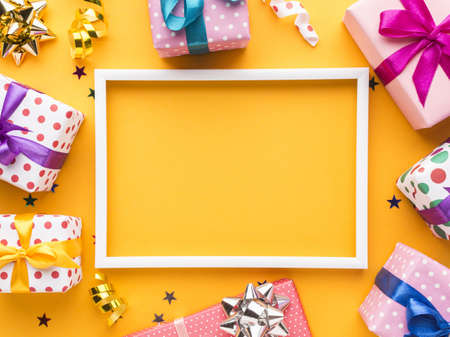 top view party still life2. High quality beautiful photo conceptの写真素材