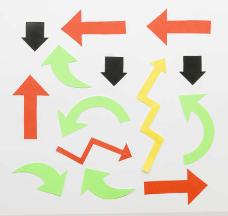 assortment different arrows. High quality beautiful photo conceptの写真素材