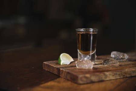 tequila. High quality beautiful photo conceptの写真素材
