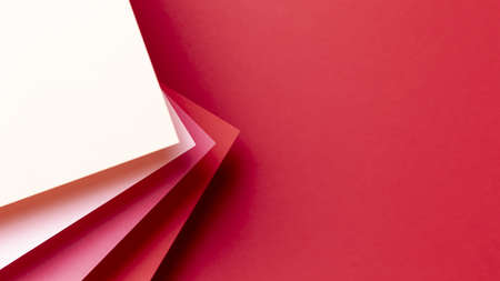red shades pattern with copy space2. High quality beautiful photo conceptの写真素材