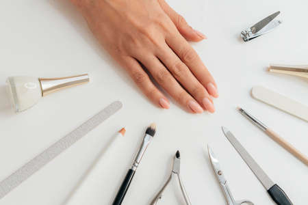 healthy beautiful manicure tools