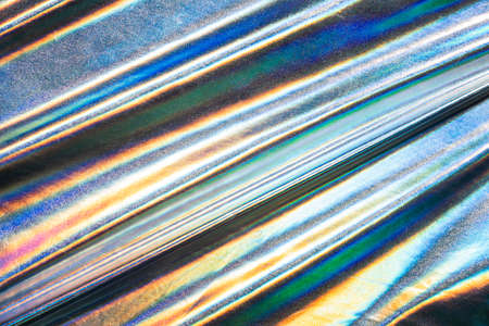 metallic holographic backgroundの写真素材