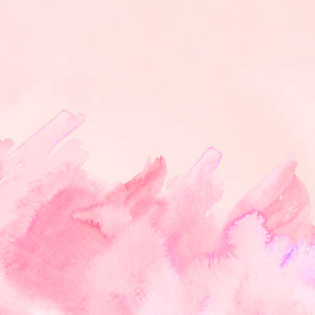 pink watercolor texture streaks beige backdrop. High quality photoの写真素材