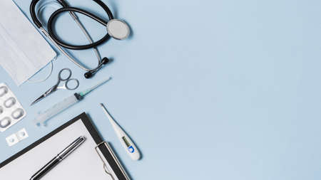 health still life with copy space. High quality beautiful photo conceptの写真素材