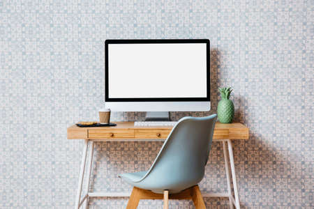 desktop pc concept. High quality photoの写真素材