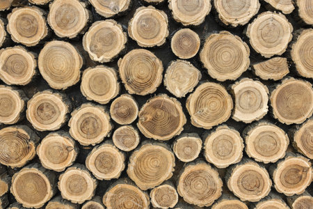 front view tree trunks. High quality beautiful photo concept