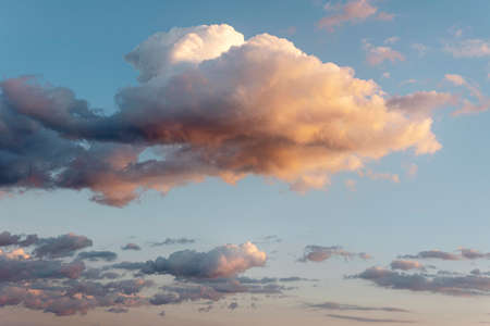 beautiful natural clouds sky. High quality photo