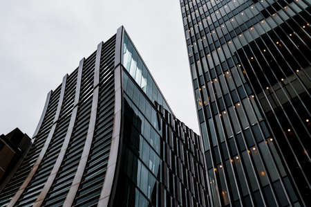 skyscraper buildings city. High quality photoの写真素材
