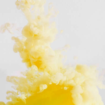 vivid yellow cloud haze. High quality photoの写真素材