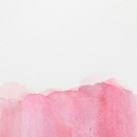 gradient pink hand painted stain white surface. High quality photoの写真素材