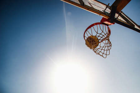 basketball backboard. High quality photoの写真素材