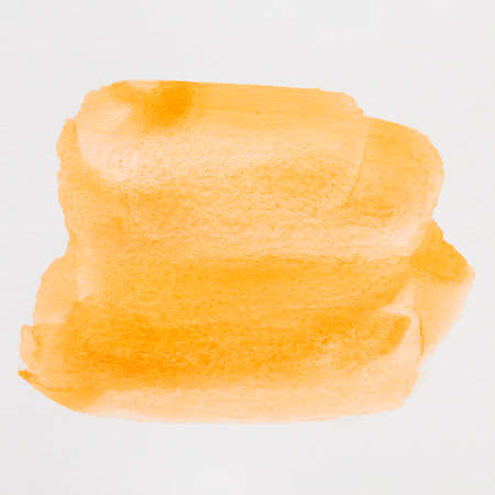 abstract orange watercolor background spot white background. High quality photoの写真素材
