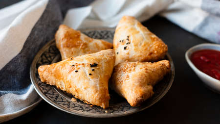 indian traditional patisserie sauce. High quality photoの写真素材