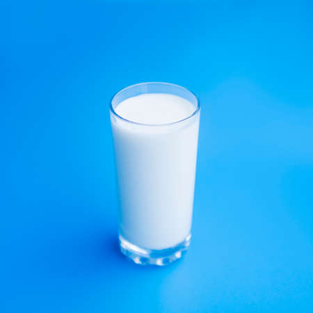 glass full fresh milk. High quality photoの写真素材