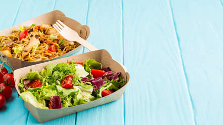 delicious chinese food salad. High quality photoの写真素材